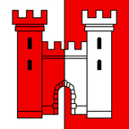 Drapeau communal : La Tour-de-Peilz