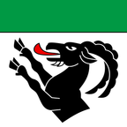Drapeau communal : Oberried am Brienzersee