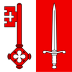 Drapeau communal : Romainmôtier-Envy
