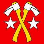 Drapeau communal : Rüti bei Büren