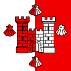 Drapeau communal : Saint-Barthélemy (VD)