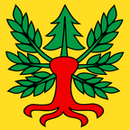 Drapeau communal : Studen (BE)